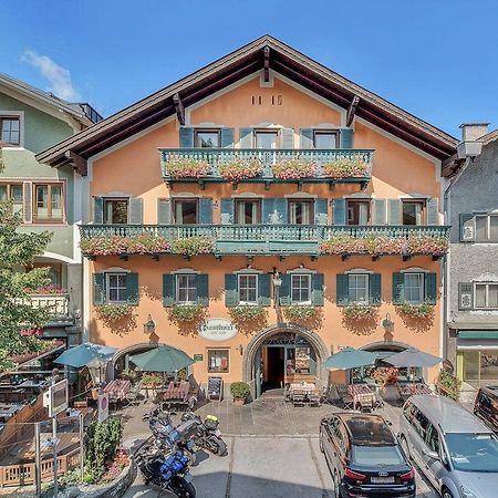 גולינג אן דר זלצאך Gasthof Hotel Hauslwirt מראה חיצוני תמונה