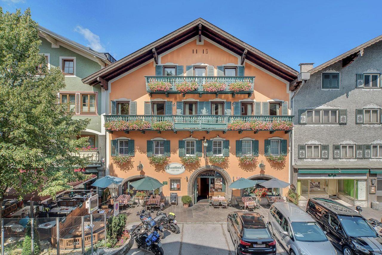 גולינג אן דר זלצאך Gasthof Hotel Hauslwirt מראה חיצוני תמונה